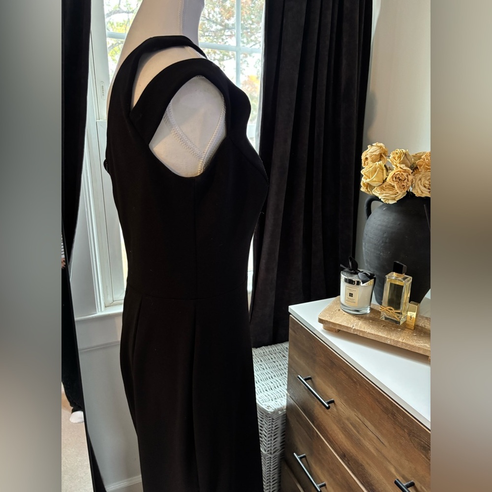 Xscape One-Shoulder Black Gown - Picture 3 of 6